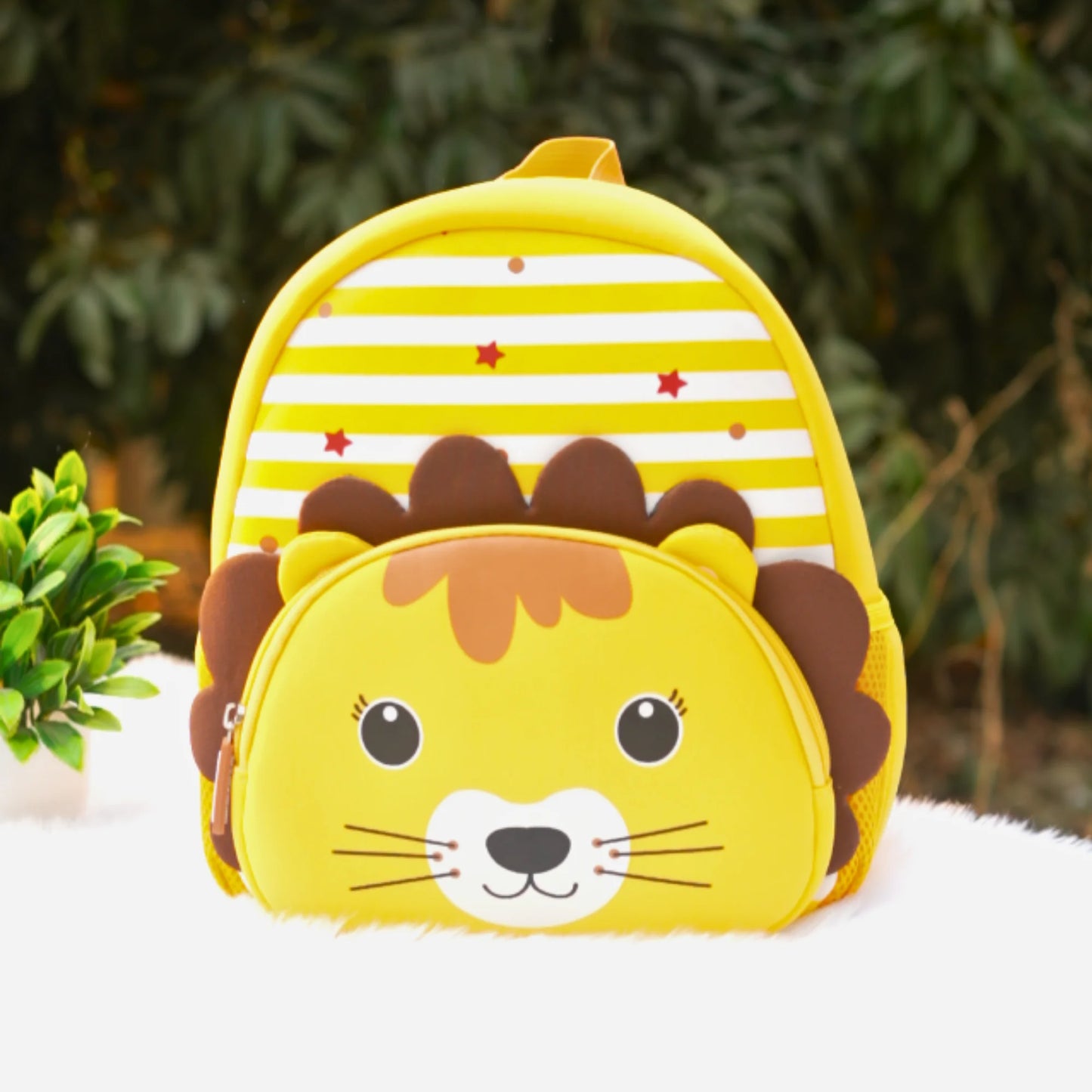 Cute Lion Soft Plush Backpack Kids