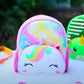 Cute Unicorn Soft Plush Backpack for Kids