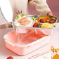 Cute Bento Lunch Box with Insulated Bag