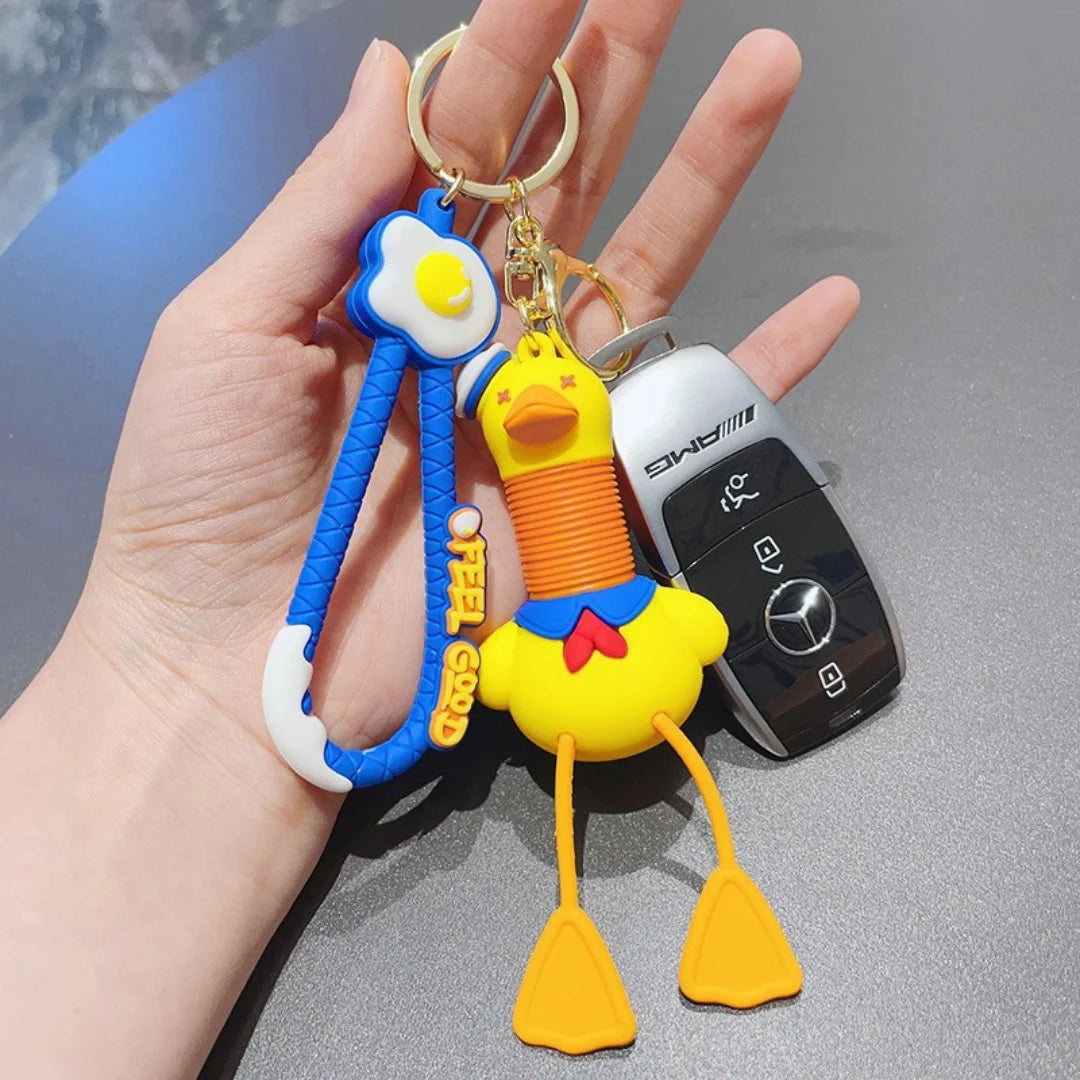 Premium Duck Expandable Keychain 1pc