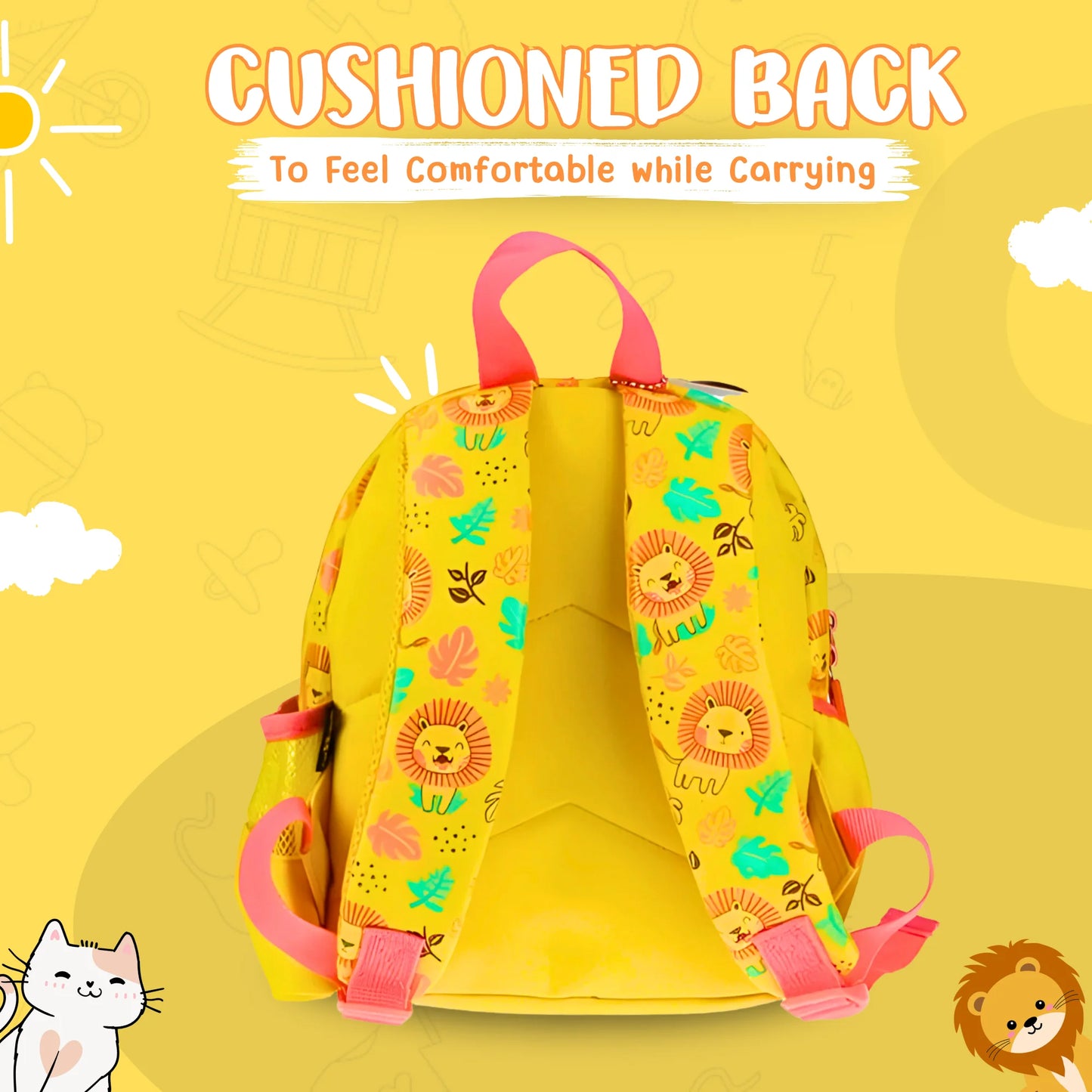 Trendy Funky Lion Mini Backpack