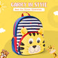 Cute Tiger Soft Plush Backpack for Kids