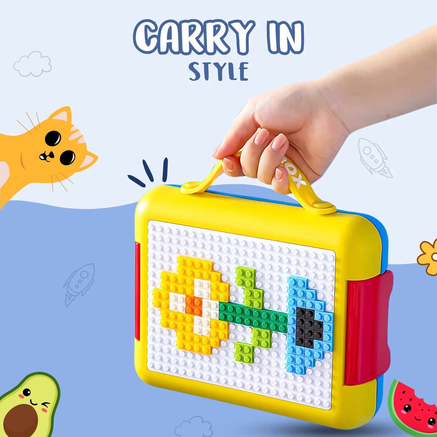 Premium Lego Lunch Box