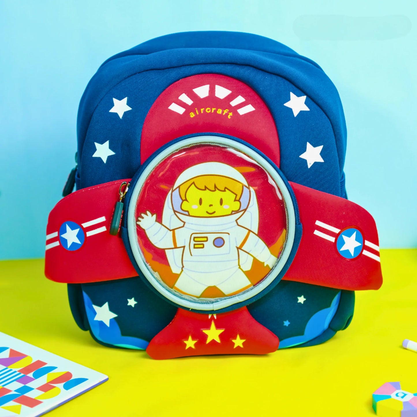 Trendy Soft Plush Air Space Backpack