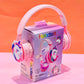 Cute Unicorn Bluetooth Headphone