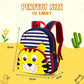 Cute Tiger Soft Plush Backpack for Kids