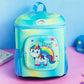 Soft Plush Unicorn Metalic Backpack