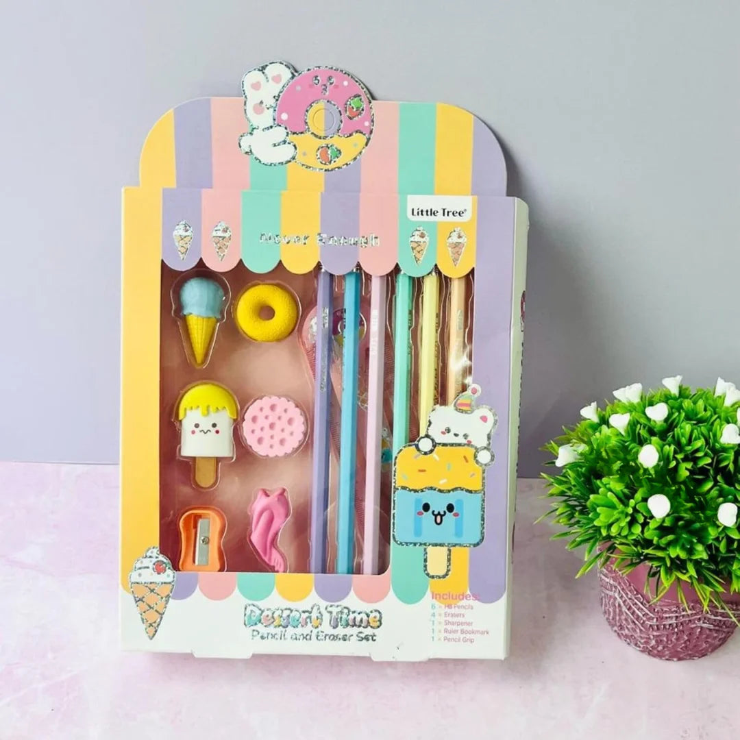 Little Tree Cartoon Stationery Set (Surprise Design)