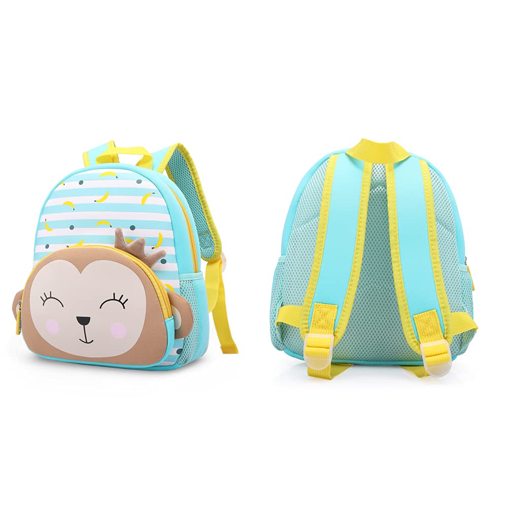 Cute Monkey Soft Plush Backpack for Kids