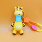 Premium Giraffe Expandable Keychain 1pc