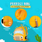 Cute Yellow School Bus Soft Plush Backpack For Kids