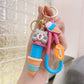 Premium Cartoon Pen Expandable Keychain 1pc