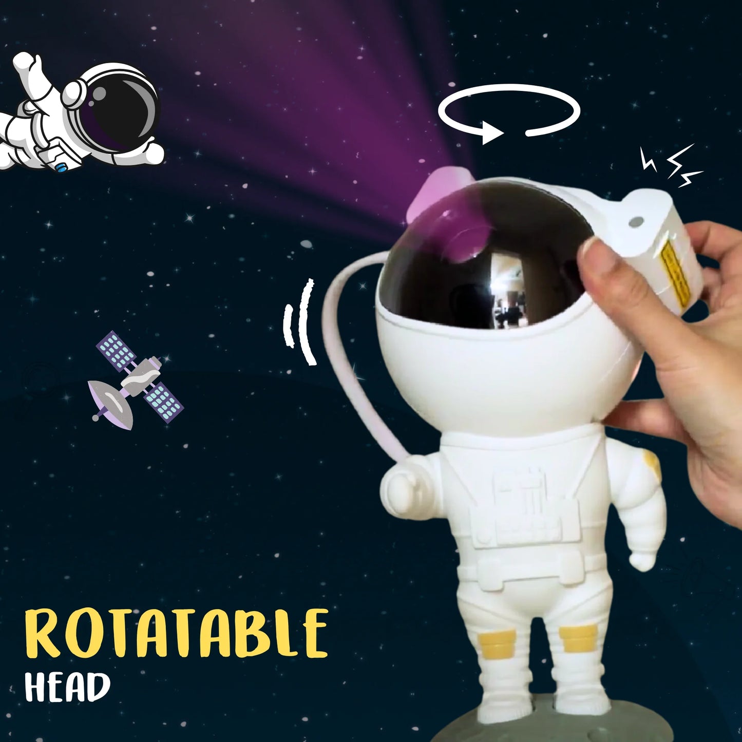 Trendy Space Astronaut Light for Your Room