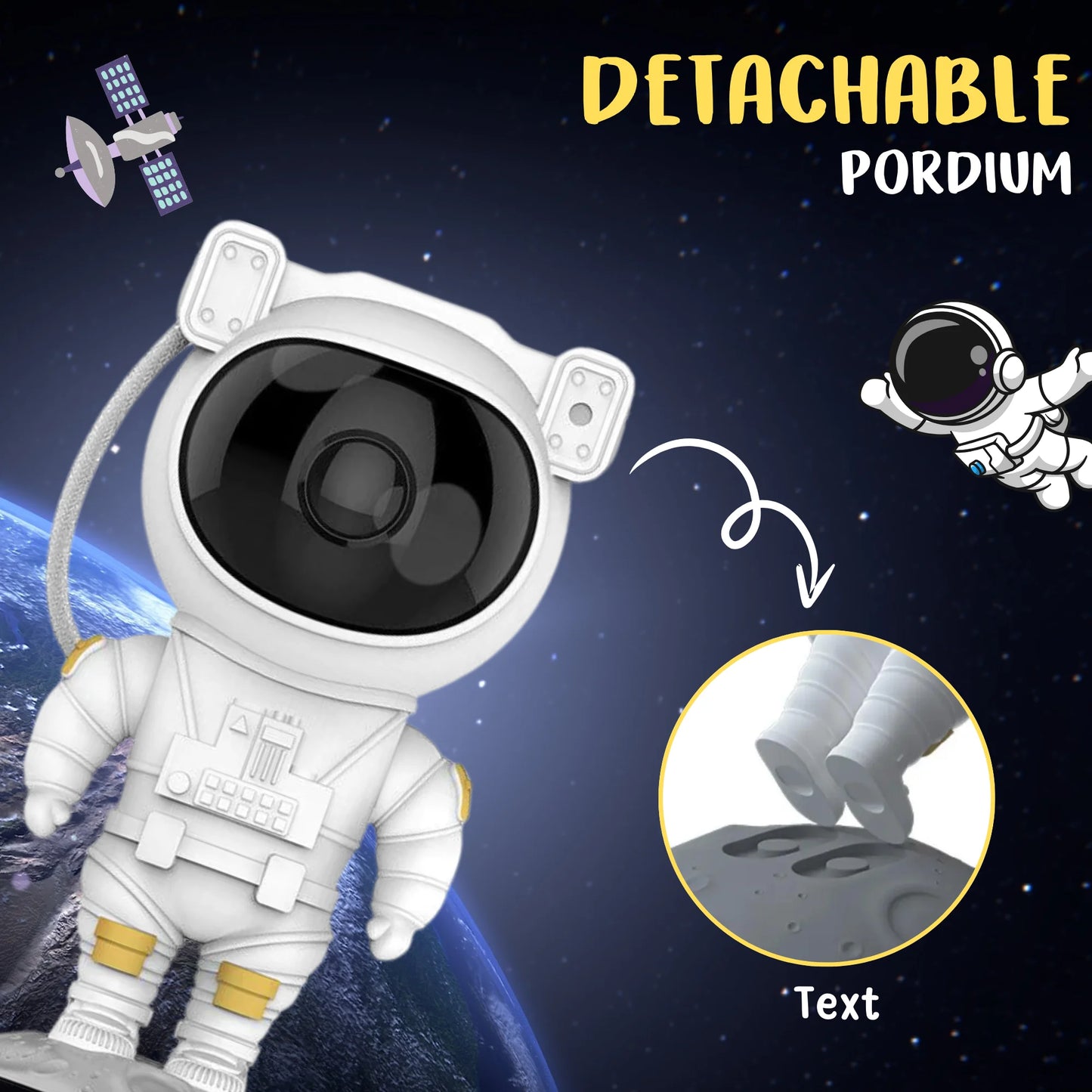 Trendy Space Astronaut Light for Your Room