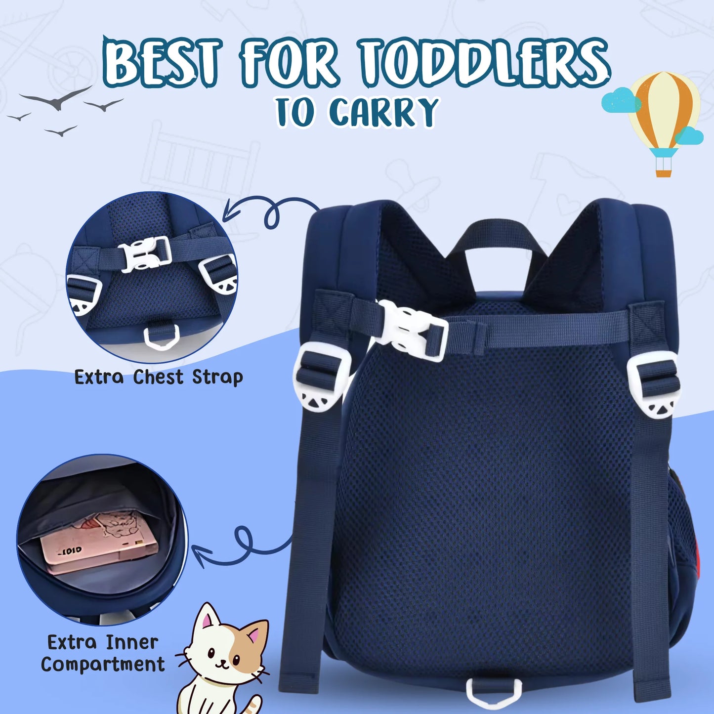 Trendy Soft Plush Air Space Backpack