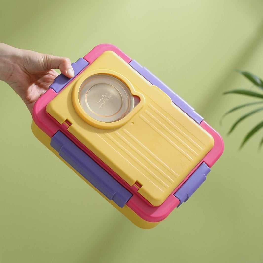 Trendy Space Capsule Lunch Box with 8 Compartment