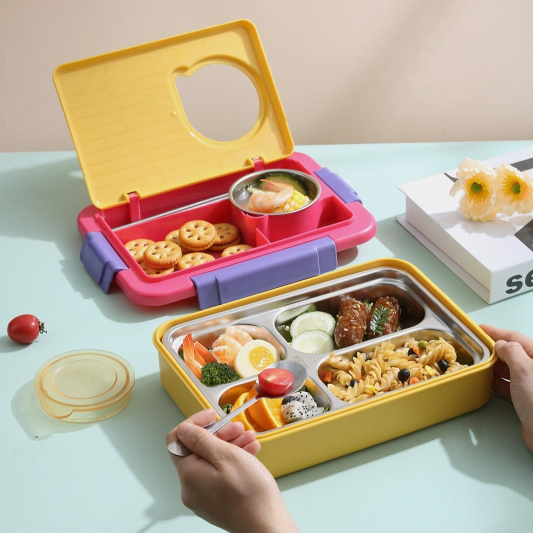 Trendy Space Capsule Lunch Box with 8 Compartment