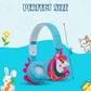 Cute Unicorn Bluetooth Headphone