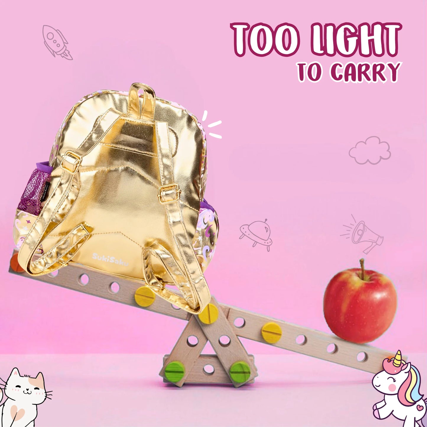 Trendy Funky Unicorn Mini Backpack