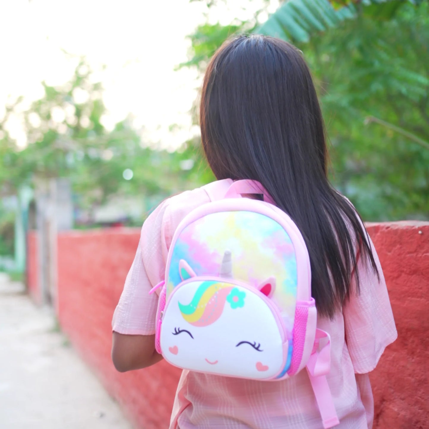 Cute Unicorn Soft Plush Backpack for Kids