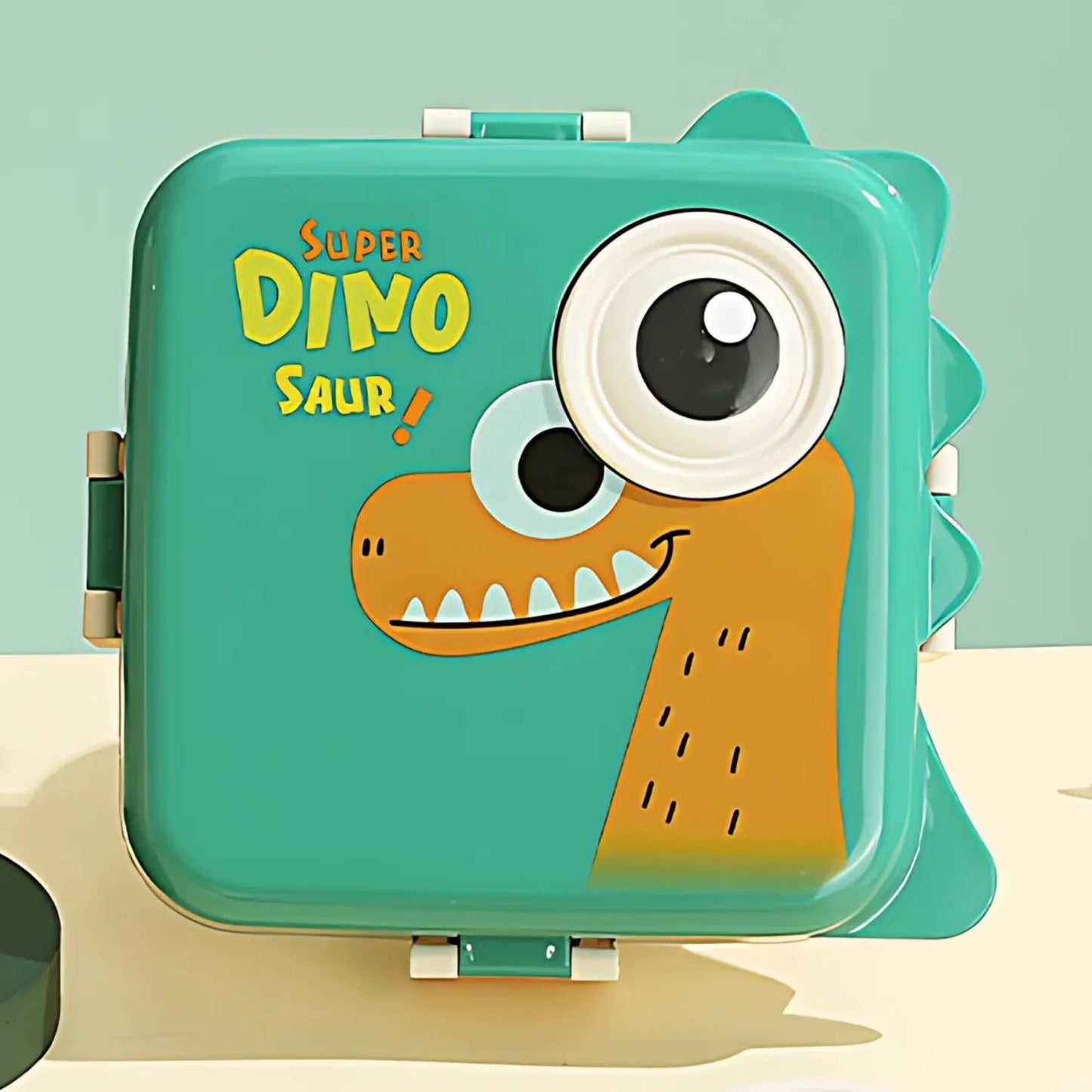 New Dino Double Decker Kids Lunch Box