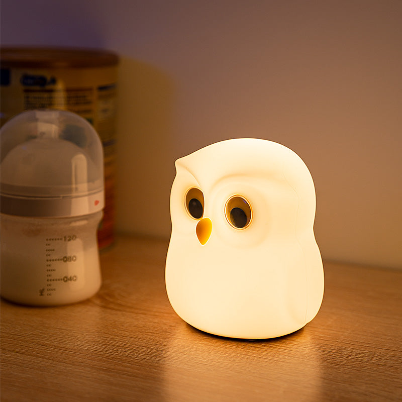 Cute Soft Owl Night Lamp