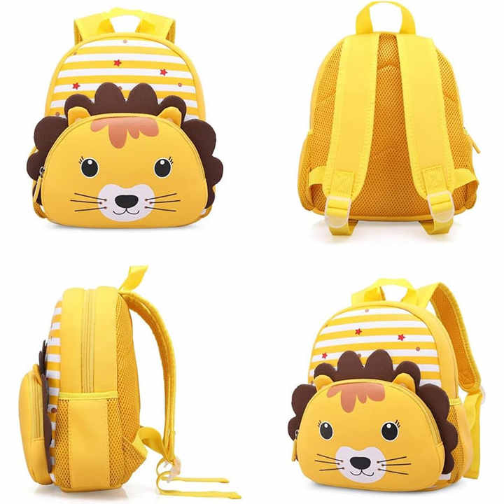 Raging flames lion the backstreet style backpack