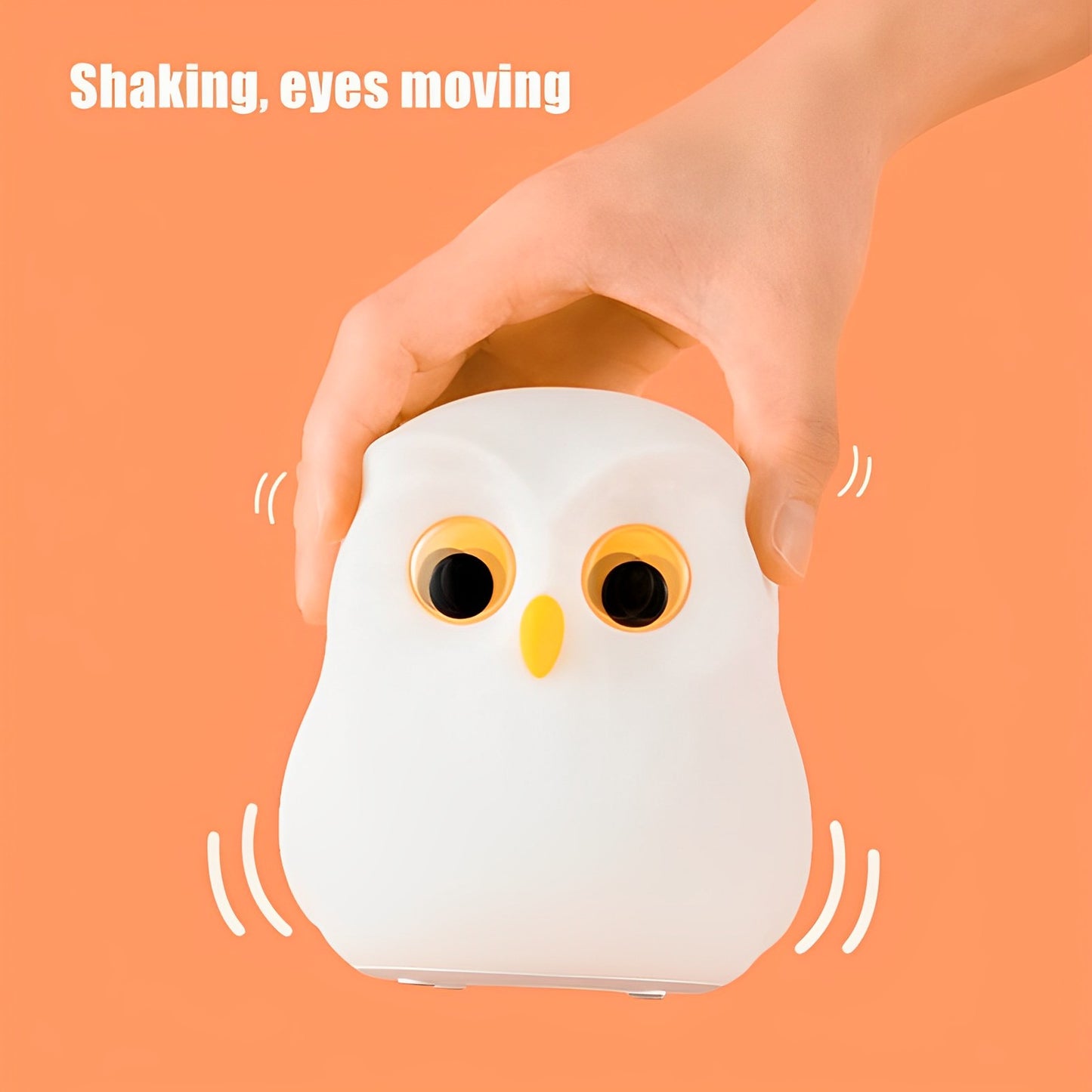 Cute Soft Owl Night Lamp