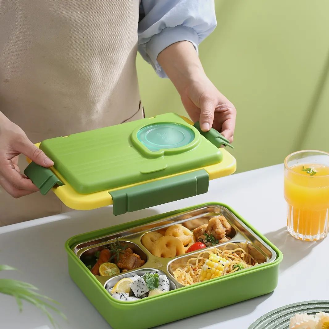 Trendy Space Capsule Lunch Box with 8 Compartment