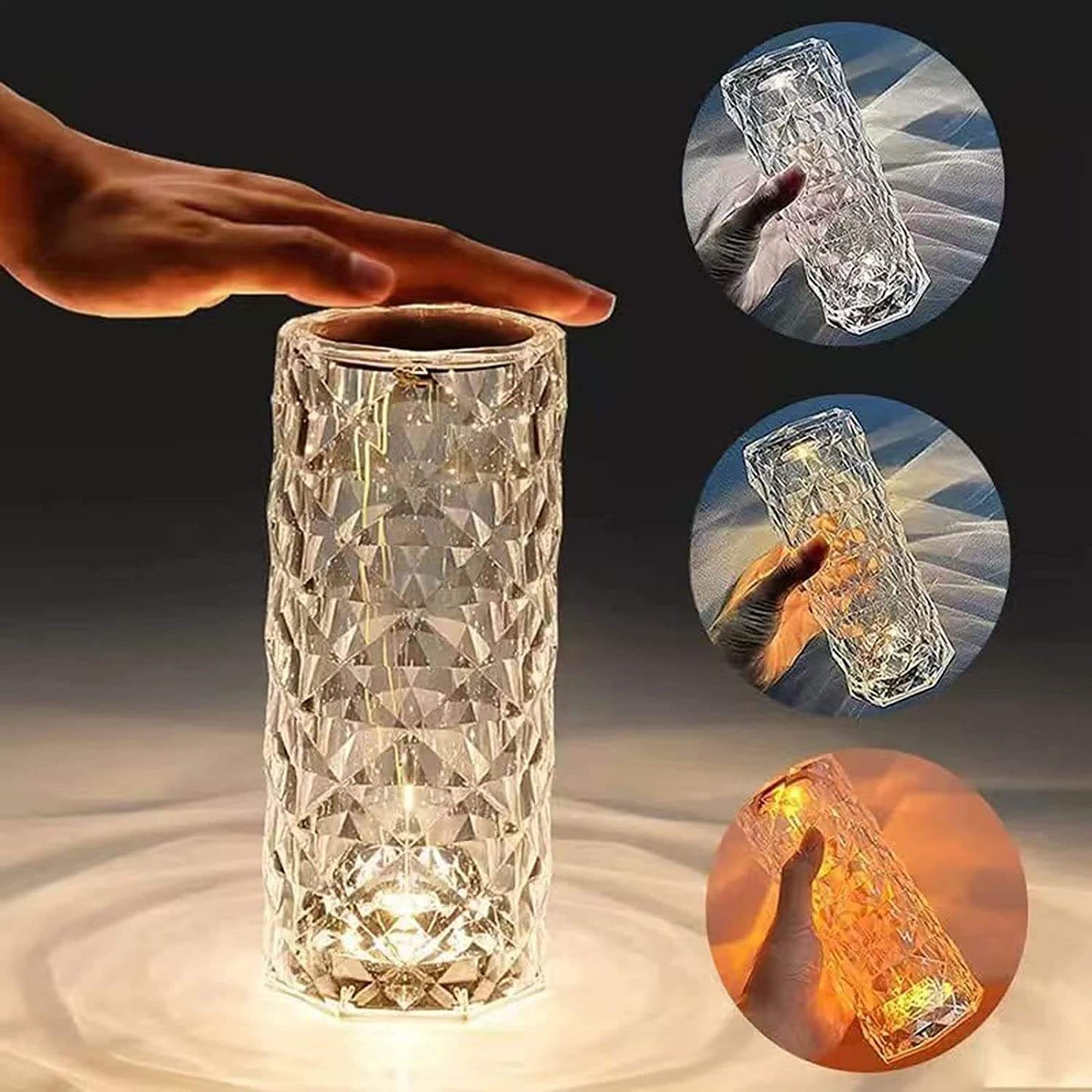 Superb Bloom Crystal Lamp