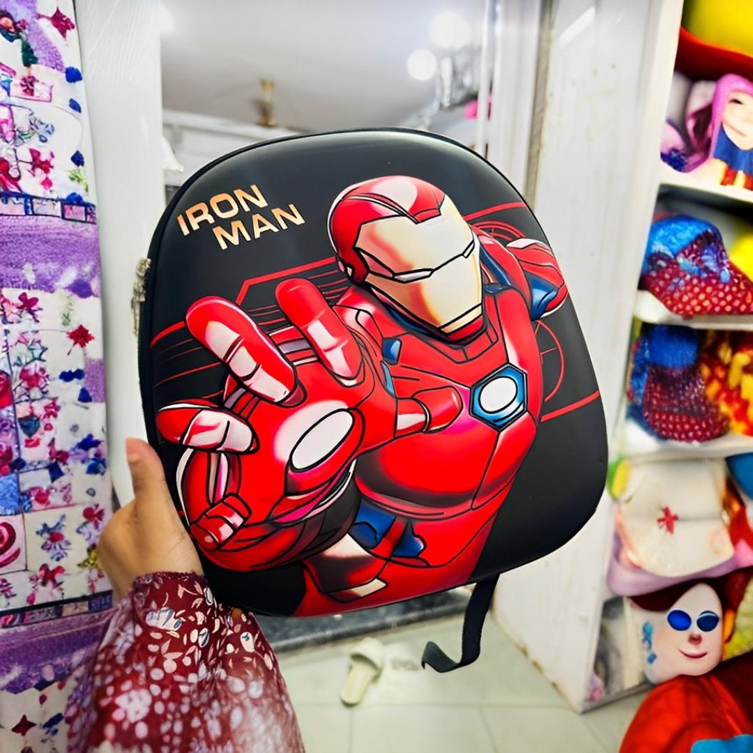 Trendy 3D Iron Man Backpack