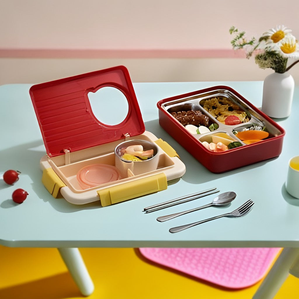 Trendy Space Capsule Lunch Box with 8 Compartment