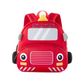 Cute Red School Bus Soft Plush Backpack For Kids