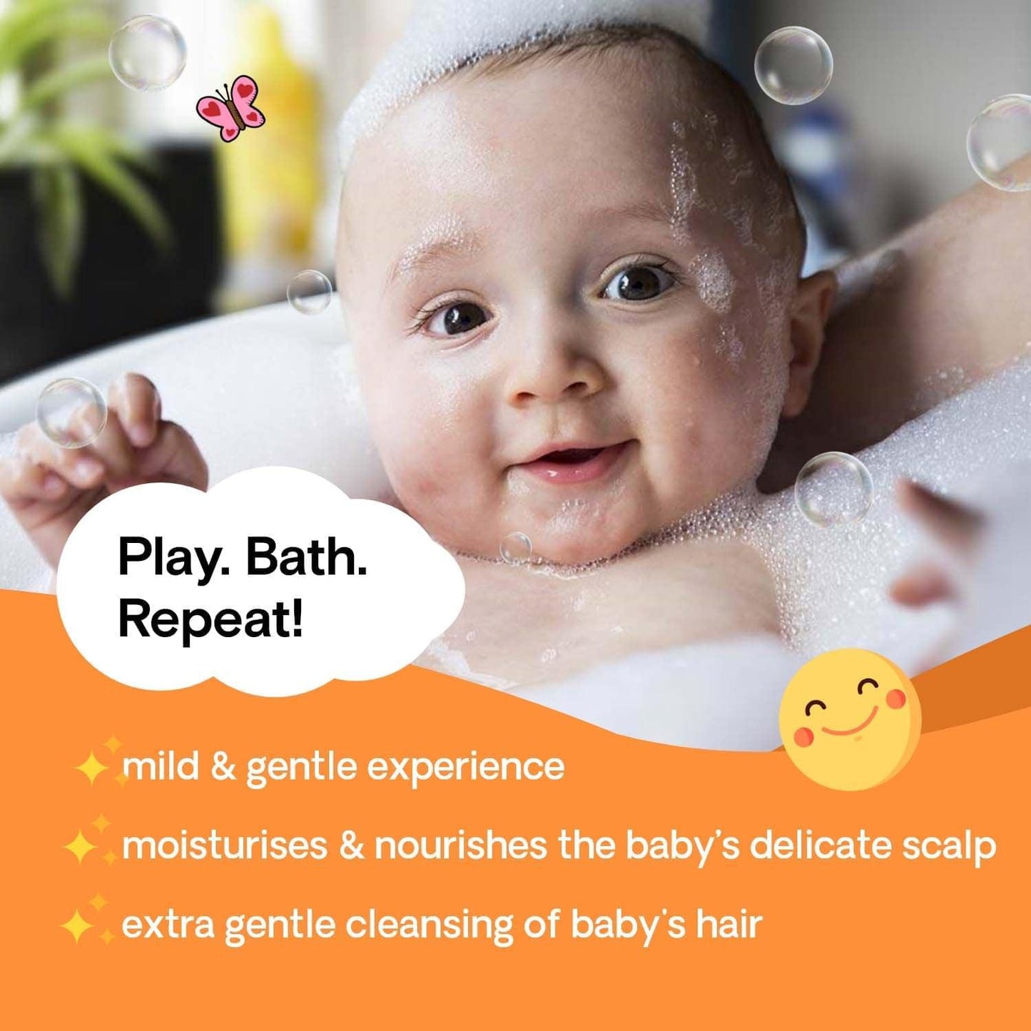 Natural Complete Baby Bath Kit
